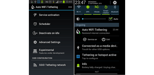 Auto WiFi Tethering PC screenshot Auto WiFi Tethering PC screenshot