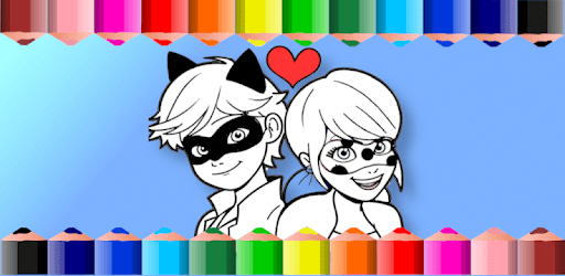 Ladybug & Cat Noir Coloring Book PC screenshot Ladybug & Cat Noir Coloring Book PC screenshot