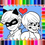 Ladybug & Cat Noir Coloring Book for PC Ladybug & Cat Noir Coloring Book for PC