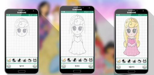 Learn To Draw Cute Chibi Princess Step by Step PC screenshot