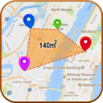 Land Area Measurement App_ GPS area measure icon