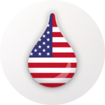 Learn American English language for free – Drops icon