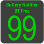 Battery Notifier BT Free icon