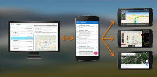 POI pocket PC screenshot