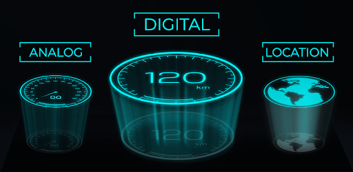 Speedometer: Car Heads Up Display GPS Odometer App PC screenshot