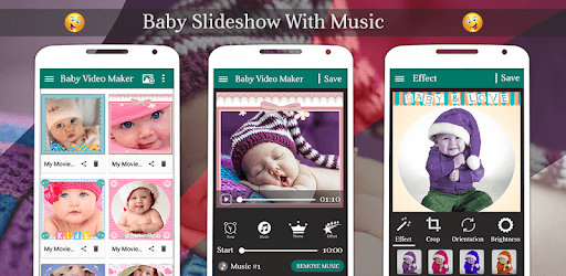 Baby Slideshow With Music PC screenshot