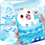 Aquarium Sea Seals Theme Wallpaper icon