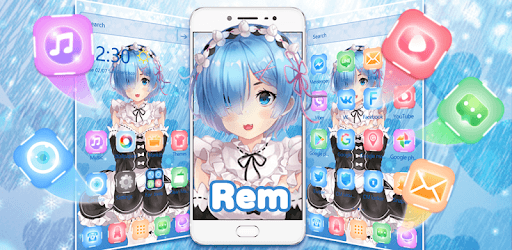 rem live wallpaper theme PC screenshot