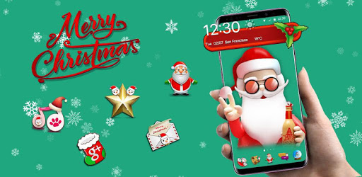 Christmas Santa Theme PC screenshot