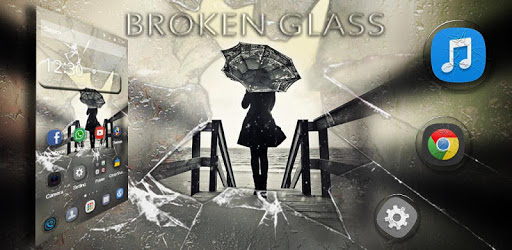 Animated Crack Glass Launcher Theme PC screenshot Animated Crack Glass Launcher Theme PC screenshot