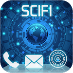 Sci fi Launcher Jarvis 2 Theme icon