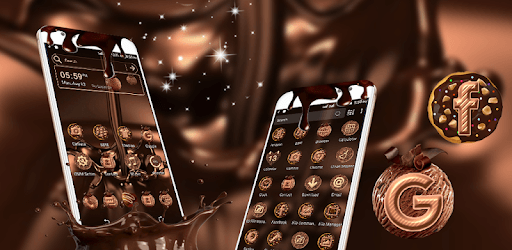 Chocolate Launcher Theme PC screenshot