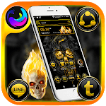 Gold Skull Launcher Theme icon