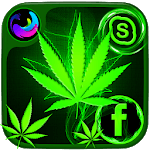 Green Leaf Launcher Theme icon
