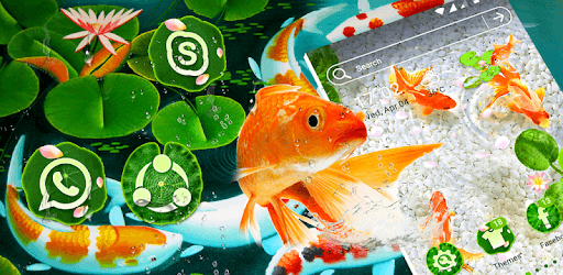 Koi Fish Launcher Theme PC screenshot Koi Fish Launcher Theme PC screenshot