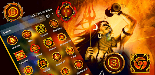 Lord Shiva Launcher Theme PC screenshot