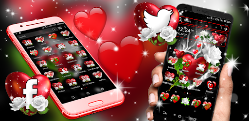Love Heart Launcher Theme PC screenshot