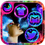 Smoke Colors Launcher Theme icon