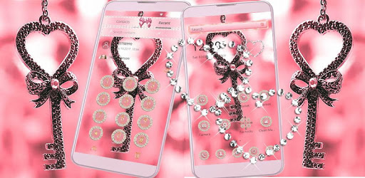 Pink Love Lock Theme Valentine PC screenshot Pink Love Lock Theme Valentine PC screenshot