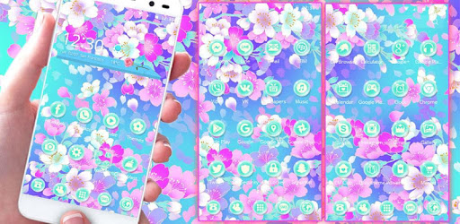 Blossom sakura Theme PC screenshot Blossom sakura Theme PC screenshot