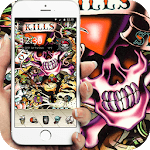 skull Street Graffiti theme icon
