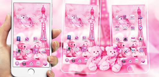 Teddy bear love theme in Paris PC screenshot