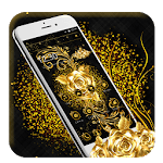 Golden Rose Bow Theme for PC Golden Rose Bow Theme for PC