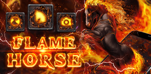 Burning Horse Theme PC screenshot Burning Horse Theme PC screenshot