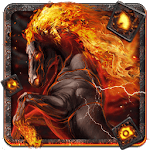Burning Horse Theme for PC Burning Horse Theme for PC