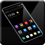 Black and Gray Theme icon