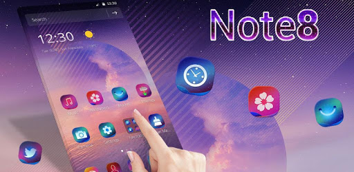 Purple Theme for Galaxy Note 8 PC screenshot