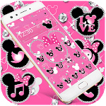 Pink Diamond Minnie theme icon