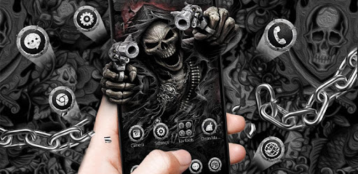 Hell Devil Death Skull Theme PC screenshot