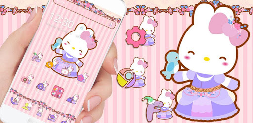 Lovely Rabbit Theme PC screenshot