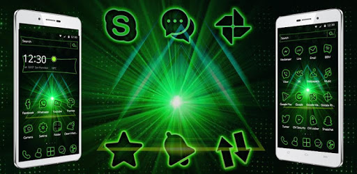 Storming Green Light Theme PC screenshot