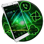Storming Green Light Theme for PC