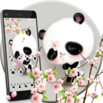 Cuteness Shy Panda Theme icon