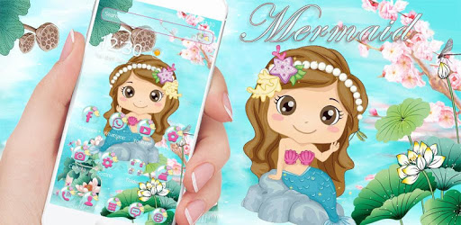 Cute Mermaid Theme PC screenshot Cute Mermaid Theme PC screenshot