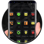 Glossy Brunet Black Theme for PC Glossy Brunet Black Theme for PC