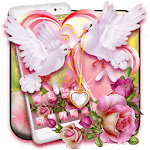 Lovely Rose Pigeon Theme icon
