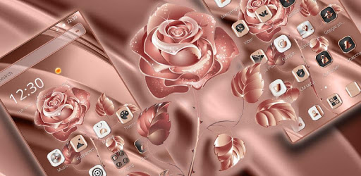 Rose Gold Rosette Theme PC screenshot Rose Gold Rosette Theme PC screenshot
