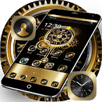 Golden Black Deluxe Gear Theme for PC