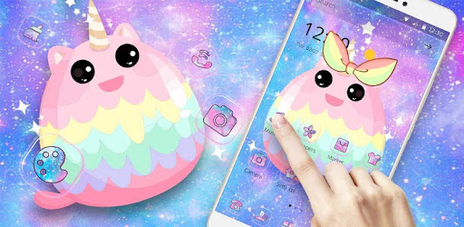 Glitter Rainbow Unicorn Bear Theme PC screenshot