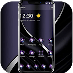 Violet Silver Purfle Business Theme for PC