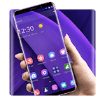 Purple Business Theme For Galaxy icon