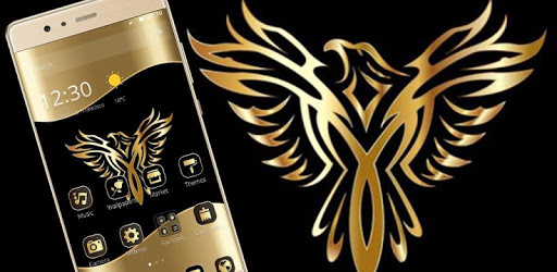 Gold Luxury Eagle Theme PC screenshot Gold Luxury Eagle Theme PC screenshot