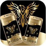 Gold Luxury Eagle Theme icon