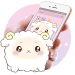 Cartoon Sadness Sheep Theme icon