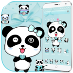 Blue Love Panda Theme icon