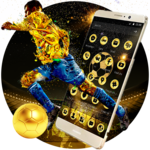 Golden Luxury Football Theme for PC Golden Luxury Football Theme for PC